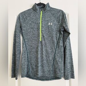 Under Armour Heathered Green HeatGear Top